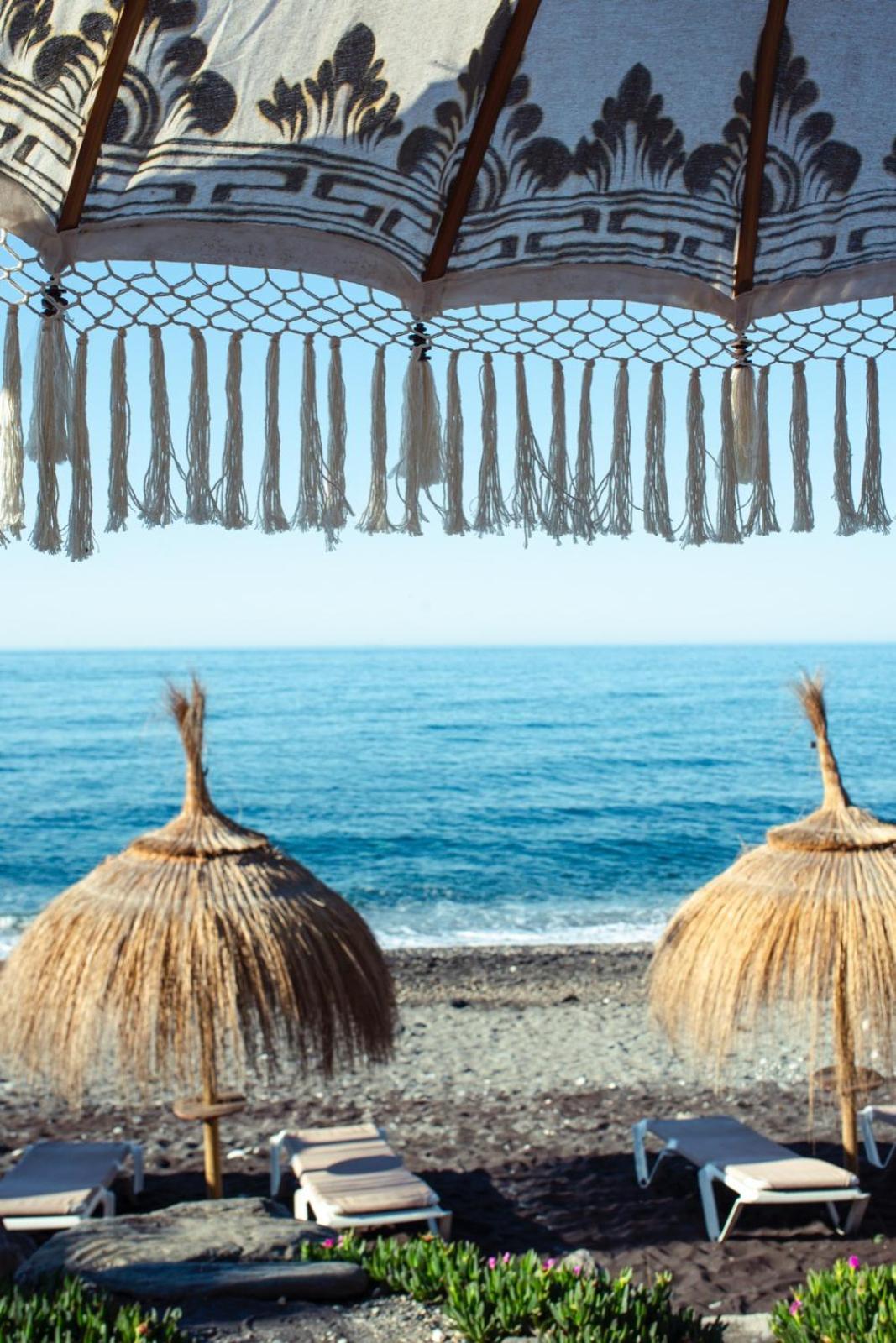 Ferienwohnung Casa En La Playa De Cabria Almuñécar Exterior foto